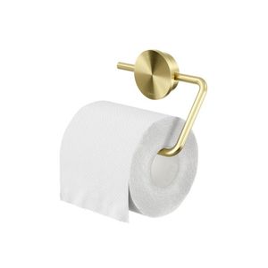 Toiletrolhouder zonder klep Geesa Opal Goud geborsteld Geesa