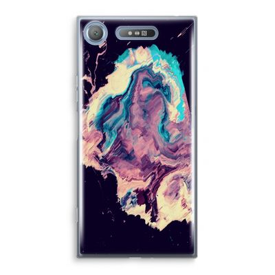 Cosmic Silence: Sony Xperia XZ1 Transparant Hoesje
