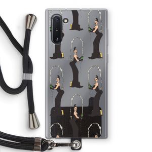 Pop Some Kim: Samsung Galaxy Note 10 Transparant Hoesje met koord