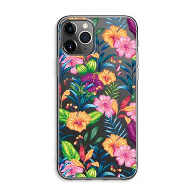 Tropisch 2: iPhone 11 Pro Max Transparant Hoesje