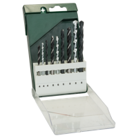 Bosch Accessoires 9-delige boorset: metaal hss-r/steen/hout - 2609255483