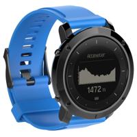 Siliconen vervangende polsband voor SUUNTO traverse (blauw)