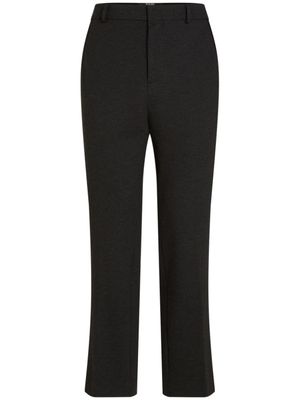 Karl Lagerfeld pantalon Punto à coupe droite - Noir