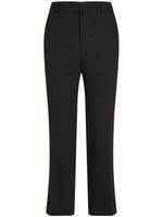 Karl Lagerfeld Punto straight-leg trousers - Noir - thumbnail