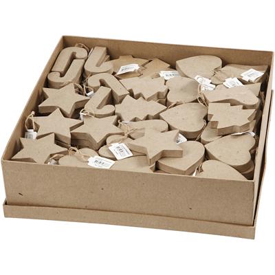 Creativ Company Kersthangers, h: 7-8 cm, 174 stuk/ 1 doos