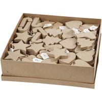 Creativ Company Kersthangers, h: 7-8 cm, 174 stuk/ 1 doos