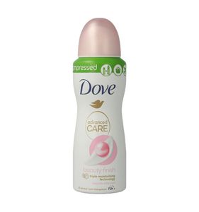 Deodorant spray beauty finish