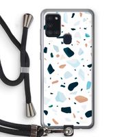Terrazzo N°13: Samsung Galaxy A21s Transparant Hoesje met koord