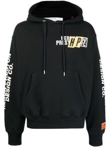 Heron Preston hoodie à logo imprimé - Noir