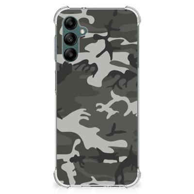 Samsung Galaxy A14 5G/4G Doorzichtige Silicone Hoesje Army Light Samsung Galaxy A14 5G/4G Doorzichtige Silicone Hoesje Army Light