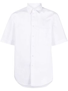 ASPESI chemise en coton à manches courtes - Blanc