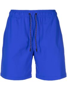 Sease logo-print drawstring swim shorts - Bleu