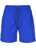 Sease logo-print drawstring swim shorts - Bleu - thumbnail