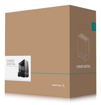 DeepCool CH690 Tower Zwart