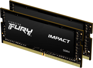 Kingston Technology FURY 64GB 5600MT/s DDR5 CL40 SODIMM (set van 2) Impact PnP