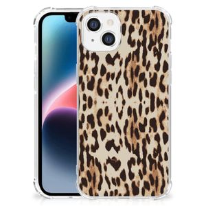 Apple iPhone 14 Plus Case Anti-shock Leopard