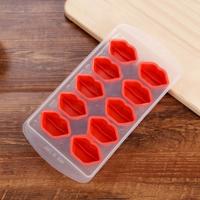 Lippen vormige Silicon Ice Cube lade / ijs van schimmel