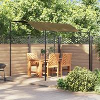 VidaXL Zonneluifel 180 g/m² 3x2,4 m taupe