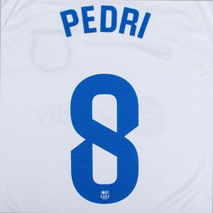 Pedri 8 (Officiële FC Barcelona Away Bedrukking 2023-2024)