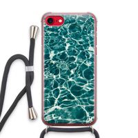 Weerkaatsing water: iPhone SE 2020 Transparant Hoesje met koord