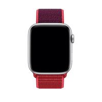 Apple origineel Sport Loop Apple Watch 42mm / 44mm / 45mm / 49mm (PRODUCT) Red 2nd Gen - MXHW2ZM/A - thumbnail