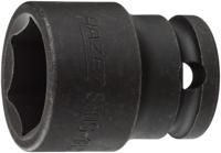 HAZET Krachtdopsleutel 880S-18 · 3/8 inch (10 mm) vierkant hol · Buiten-zeskant-tractieprofiel · SW 18 mm