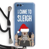 Came To Sleigh: Honor 10 Transparant Hoesje met koord