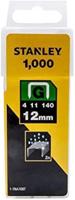 Stanley nietjes 12 mm type G 1000 stuks