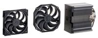 ENDORFY FORTIS 5 DUAL FAN SPC307 CPU-koeling PC Ventilator Radiator 14/12 cm Zwart
