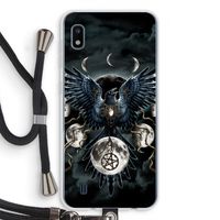 Sinister Wings: Samsung Galaxy A10 Transparant Hoesje met koord