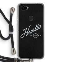 Hustle: Pixel 3a Transparant Hoesje met koord