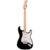 Squier Sonic Stratocaster MN Black elektrische gitaar