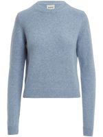 KHAITE pull The Diletta en cachemire - Bleu