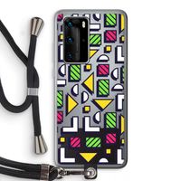 8-bit N°4: Huawei P40 Pro Transparant Hoesje met koord