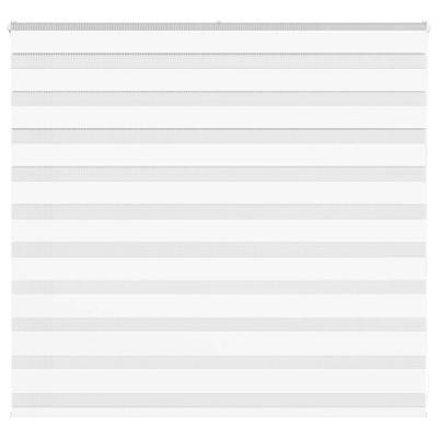 Zebra Blind 155x100 cm stofbreedte 150,9 cm polyester wit