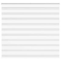 Zebra Blind 155x100 cm stofbreedte 150,9 cm polyester wit