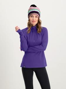 Poederbaas Midlayer Pully Dames Four Seasons Lightweight Paars-XS