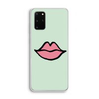 Kusje: Samsung Galaxy S20 Plus Transparant Hoesje