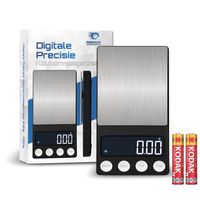 Precisie Weegschaal Keuken Digitaal - Keukenweegschaal - 0,01 tot 500 Gram - Incl. batterij! - thumbnail