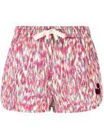 MARANT ÉTOILE short à logo imprimé - Rose