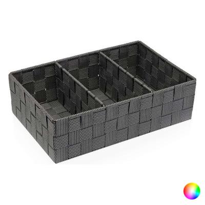 Doos met vakjes Bad en Douche 21 x 10 x 32 cm Kleur Wit
