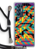 Skew Bee 2: Oppo Find X3 Neo Transparant Hoesje met koord