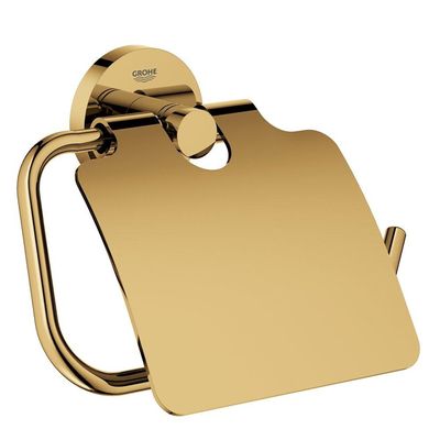 GROHE Essentials closetrolhouder met klep cool sunrise 40367gl1