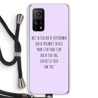 Zelfvertrouwen: Xiaomi Mi 10T 5G Transparant Hoesje met koord