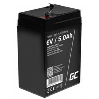 Green Cell Green Cell AGM11 batteria UPS Acido piombo [VRLA] 6 V 5 Ah (Green Cell AGM VRLA Loodaccu 6 V 5 Ah Loodgel (b x h x d) 70 x 107 x 47 mm Kabelschoen