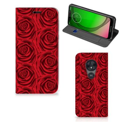 Motorola Moto G7 Play Smart Cover Red Roses Motorola Moto G7 Play Smart Cover Red Roses