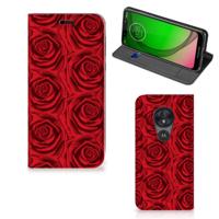 Motorola Moto G7 Play Smart Cover Red Roses Motorola Moto G7 Play Smart Cover Red Roses