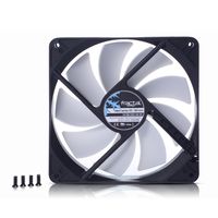 Fractal Design Silent Series R3 140mm Computer behuizing Ventilator 14 cm Zwart, Wit - thumbnail