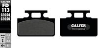 GALFER Brake pad fd113 g1054 organic