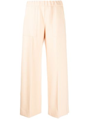 Jil Sander pantalon en laine à coupe ample - Tons neutres